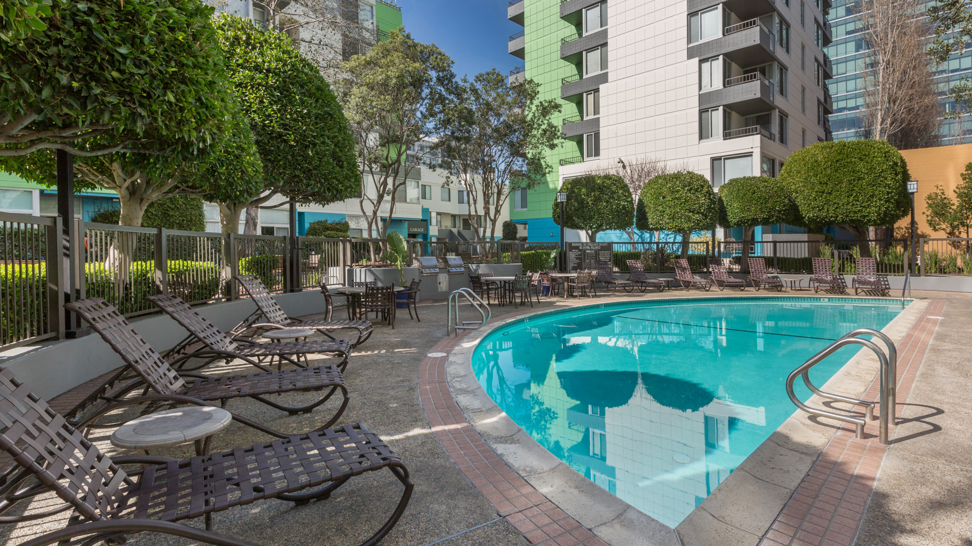 Pool at SoMa Square Apartments (3 of 4)