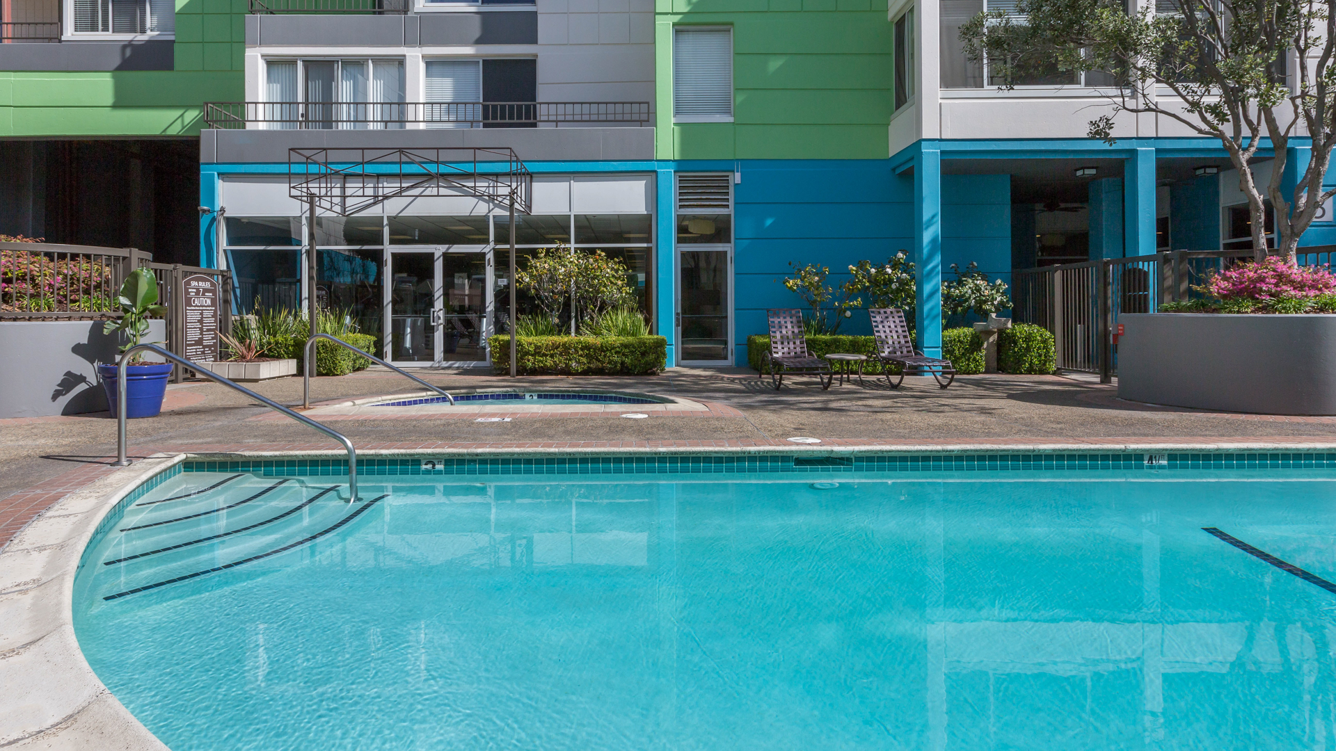 Pool at SoMa Square Apartments (4 of 4)