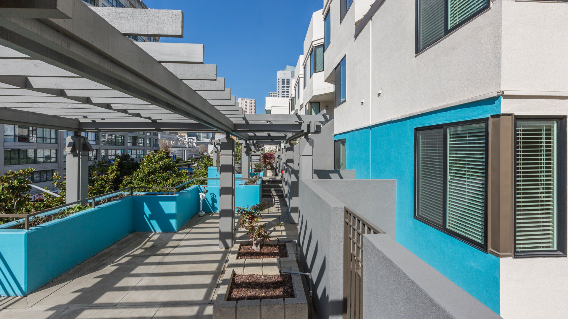 Roof deck at SoMa Square Apartments (6 of 6)