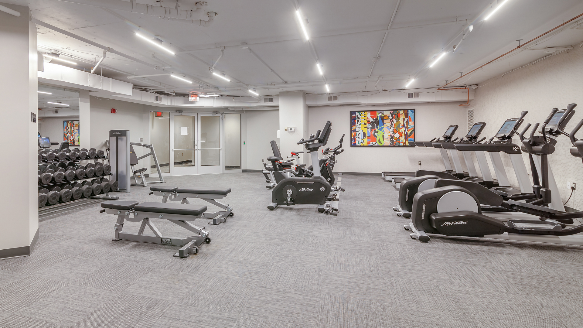 Gym at Park Connecticut Apartments (1 of 2)