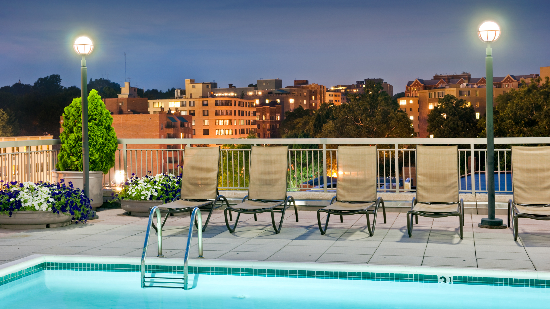 Roof deck at Park Connecticut Apartments (1 of 4)