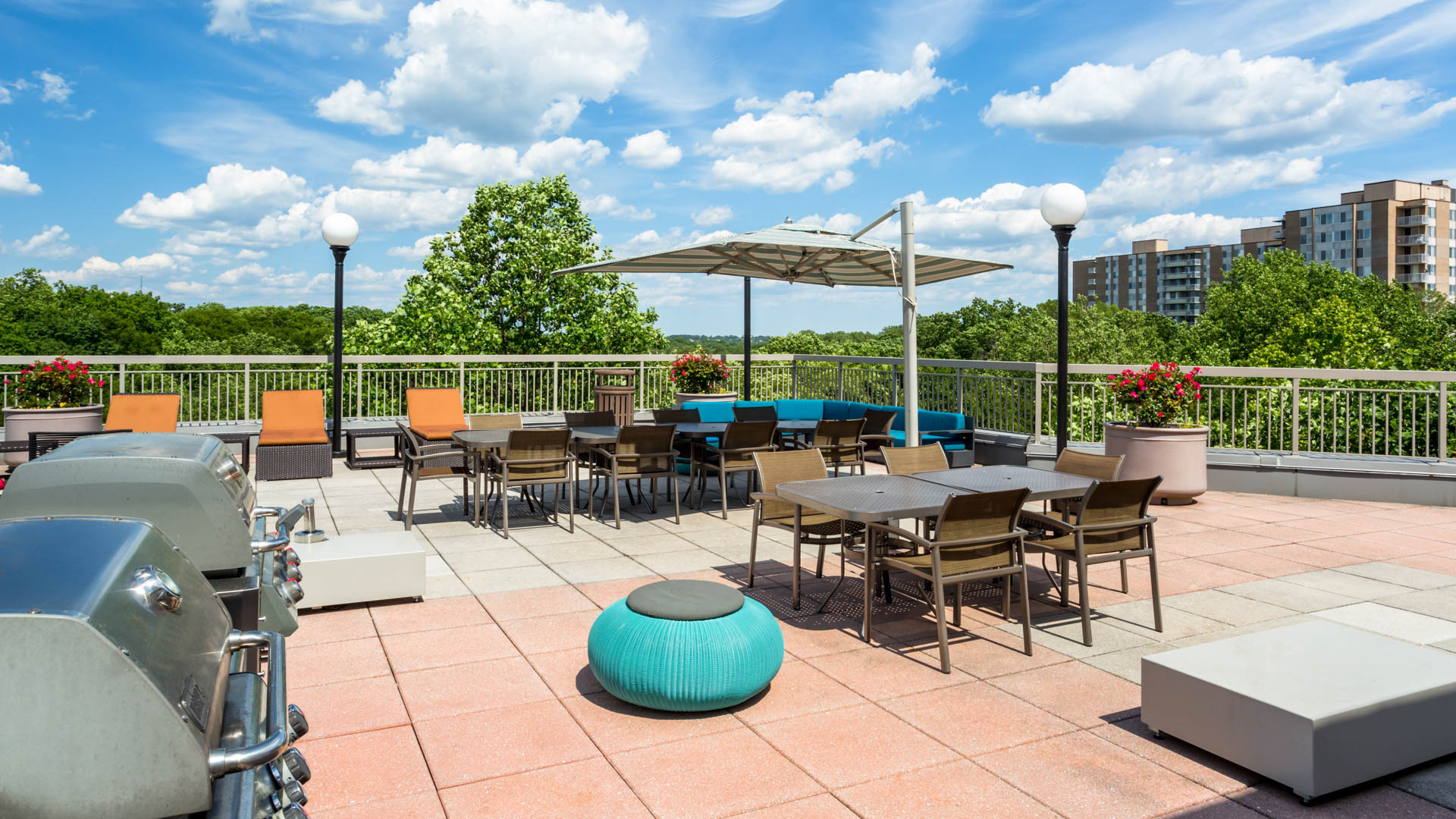 Roof deck at Park Connecticut Apartments (3 of 4)