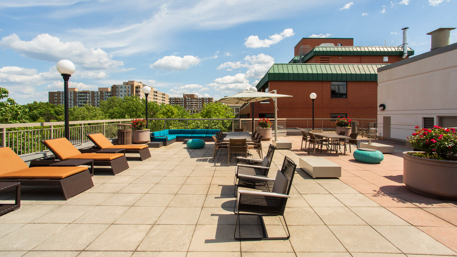 Roof deck at Park Connecticut Apartments (4 of 4)