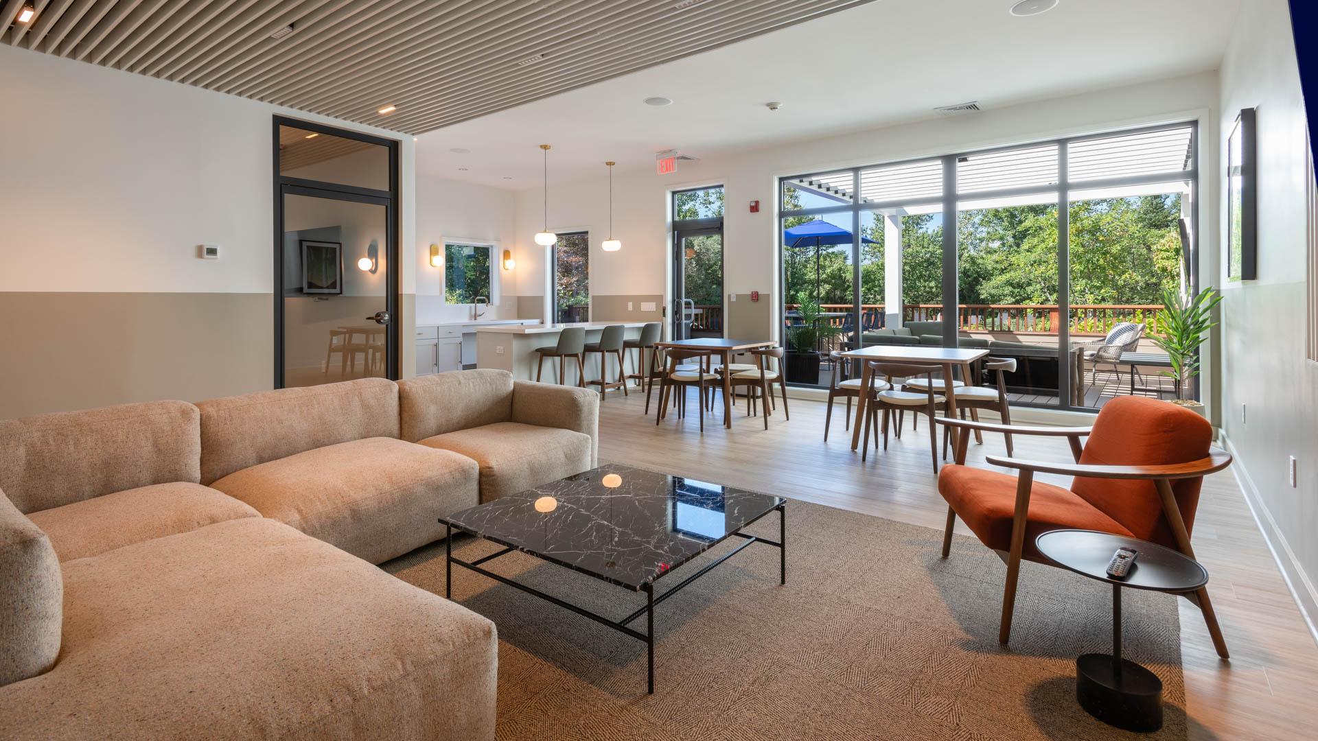 Lounge at Quarry Hills Apartments (2 of 3)