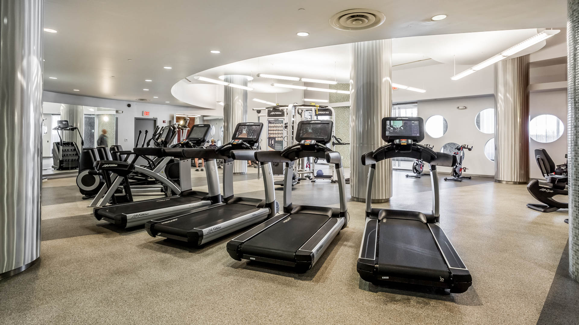 Gym at Water Park Towers Apartments (2 of 4)
