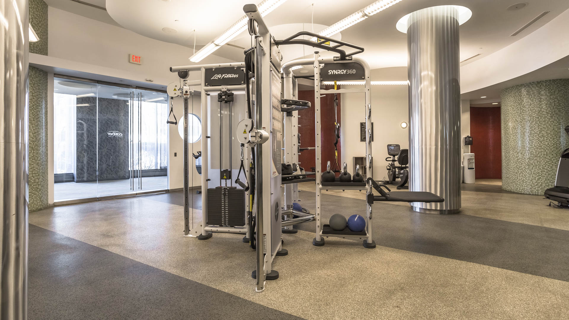 Gym at Water Park Towers Apartments (3 of 4)