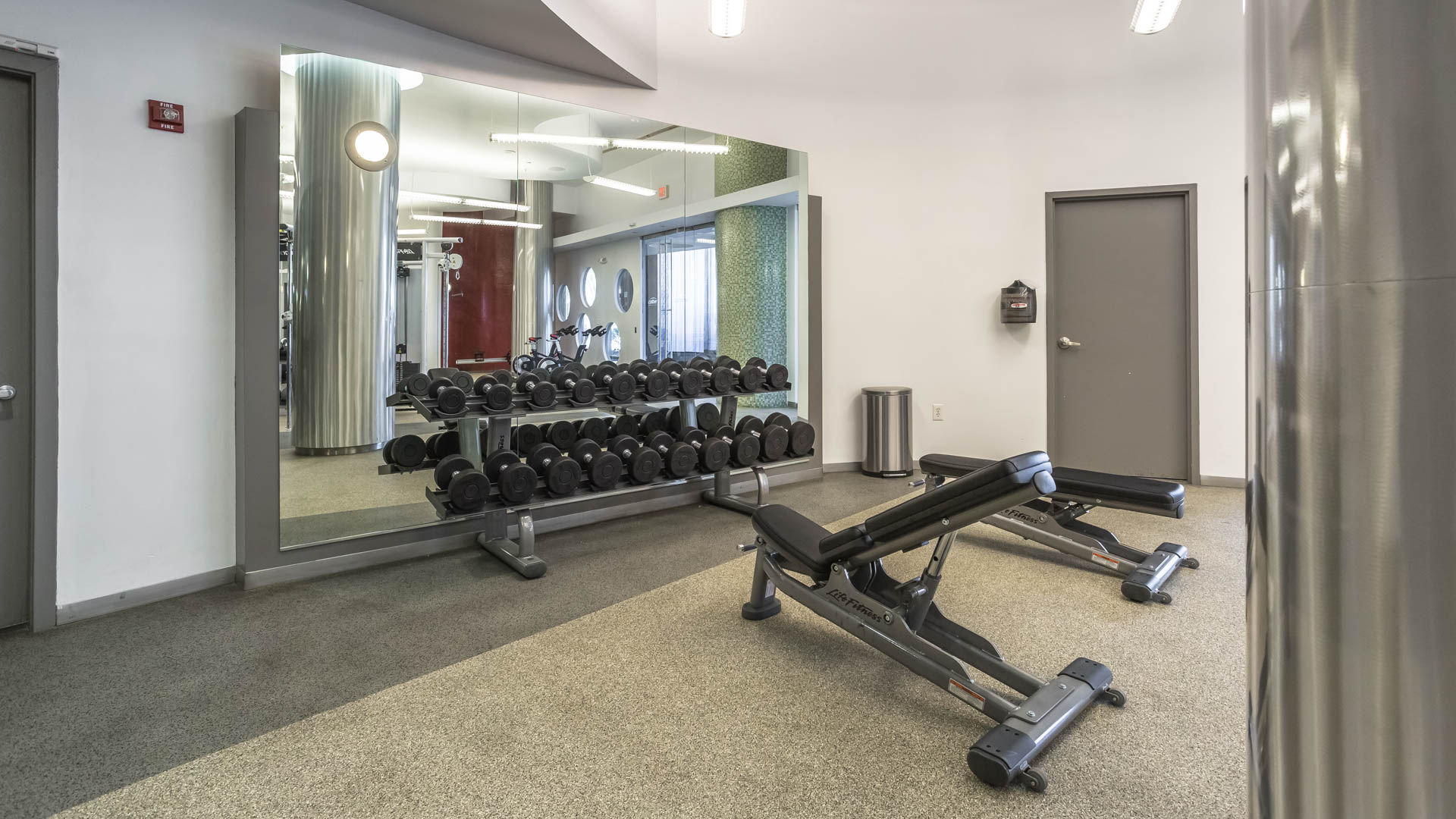 Gym at Water Park Towers Apartments (4 of 4)