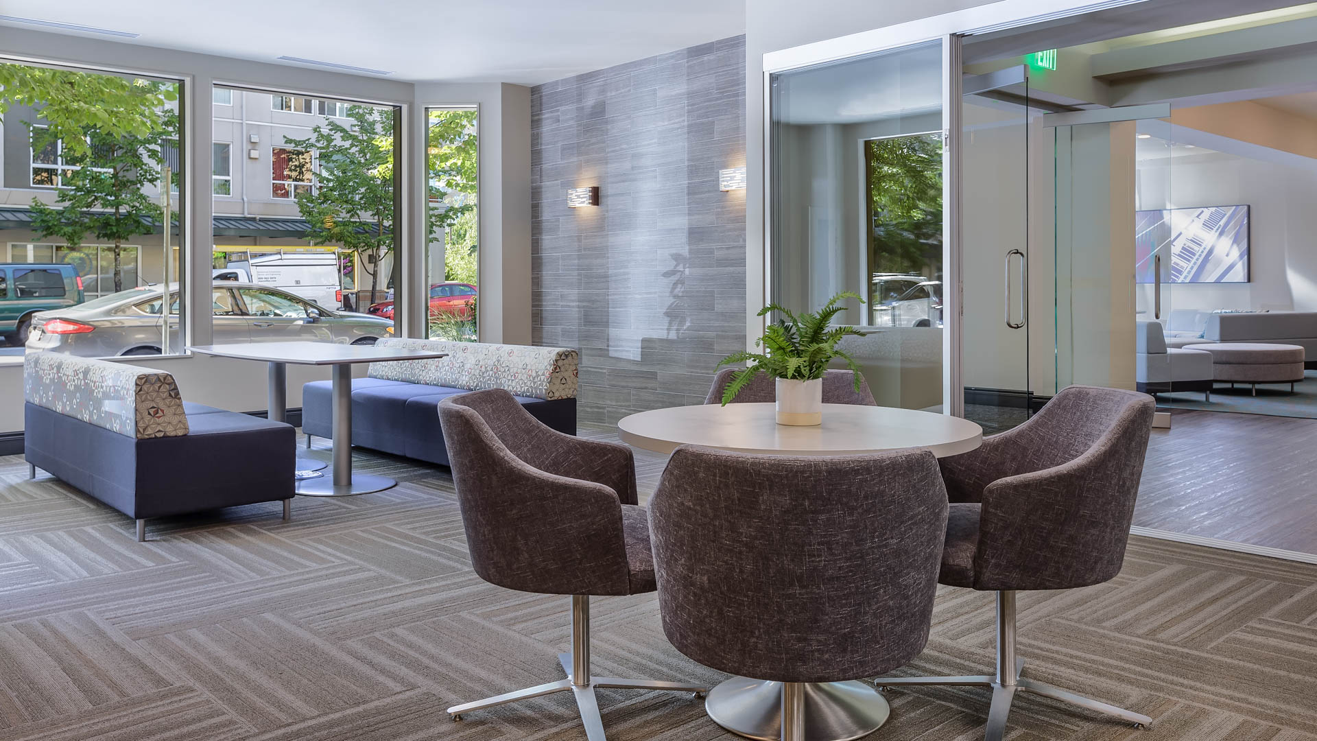 Lobby at City Square Bellevue Apartments (2 of 2)