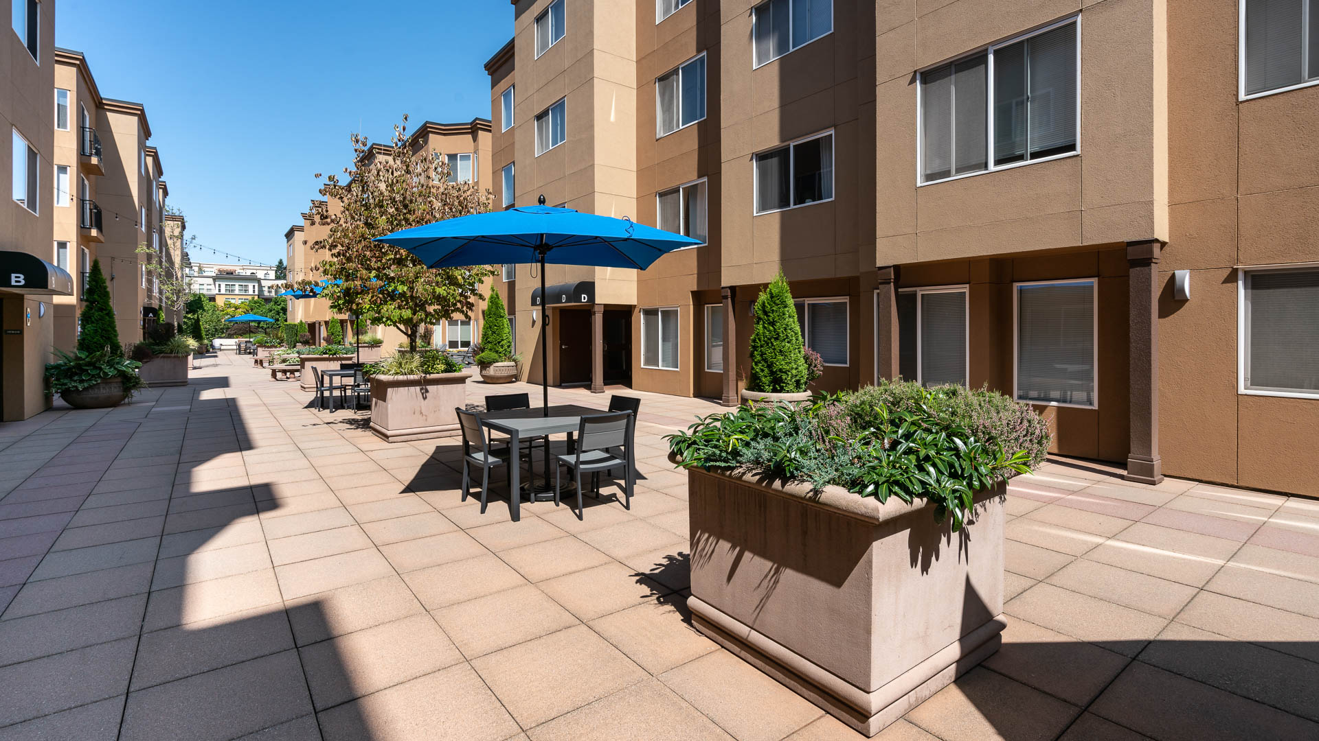 Grill area at City Square Bellevue Apartments (1 of 2)