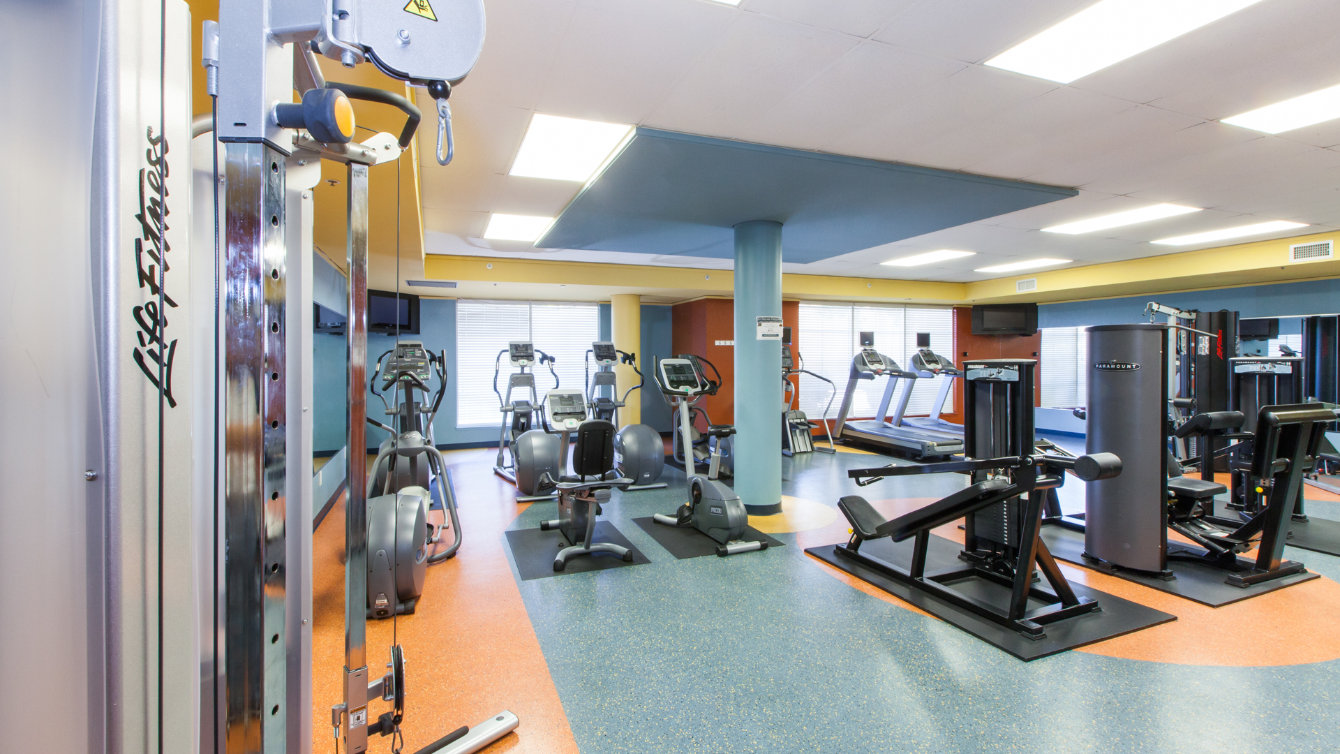 Gym at Artistry Emeryville Apartments (2 of 2)