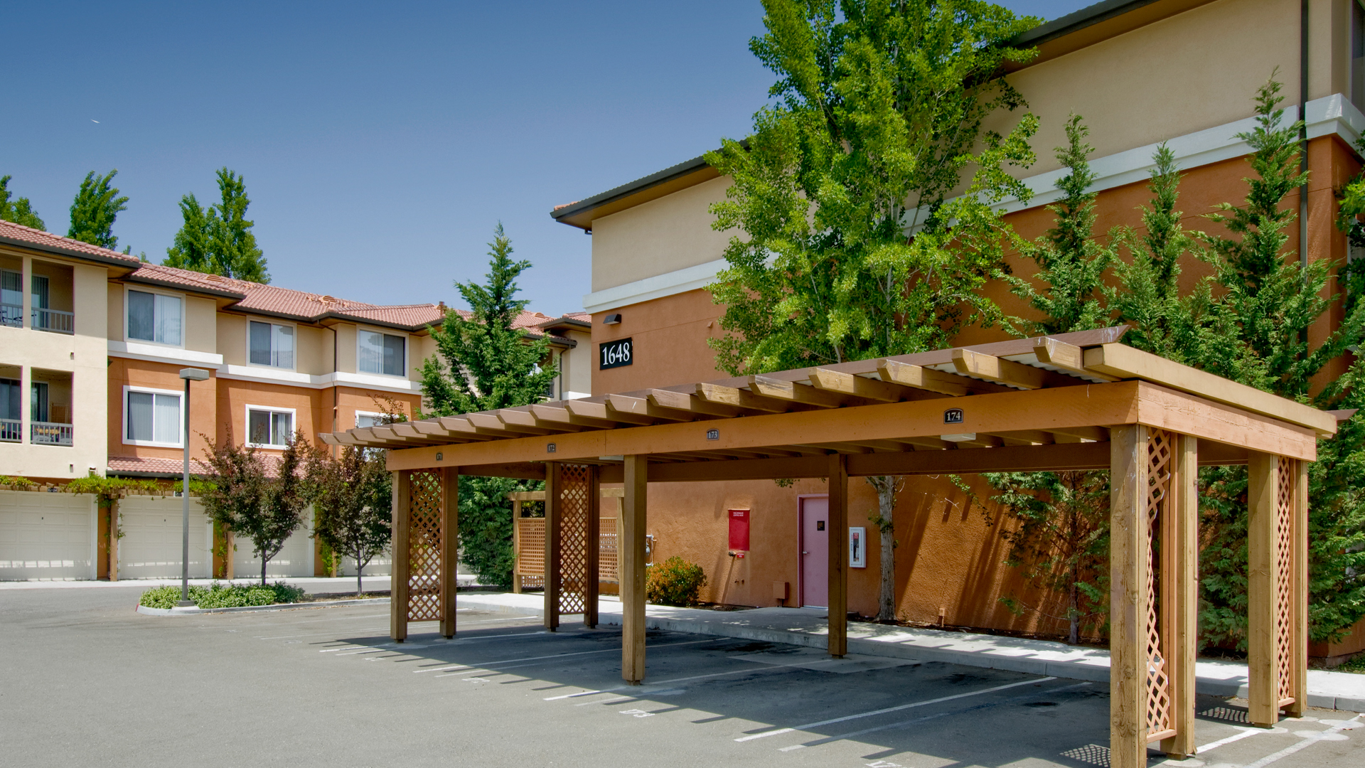 Parking at Estancia at Santa Clara Apartments
