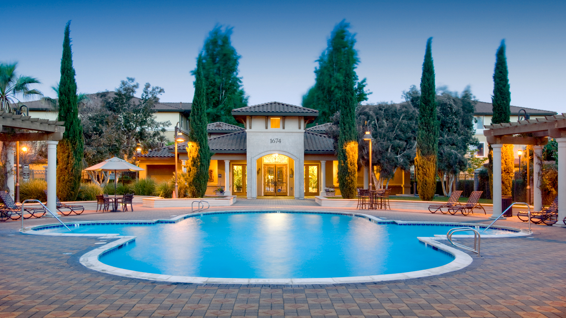 Pool at Estancia at Santa Clara Apartments (1 of 2)