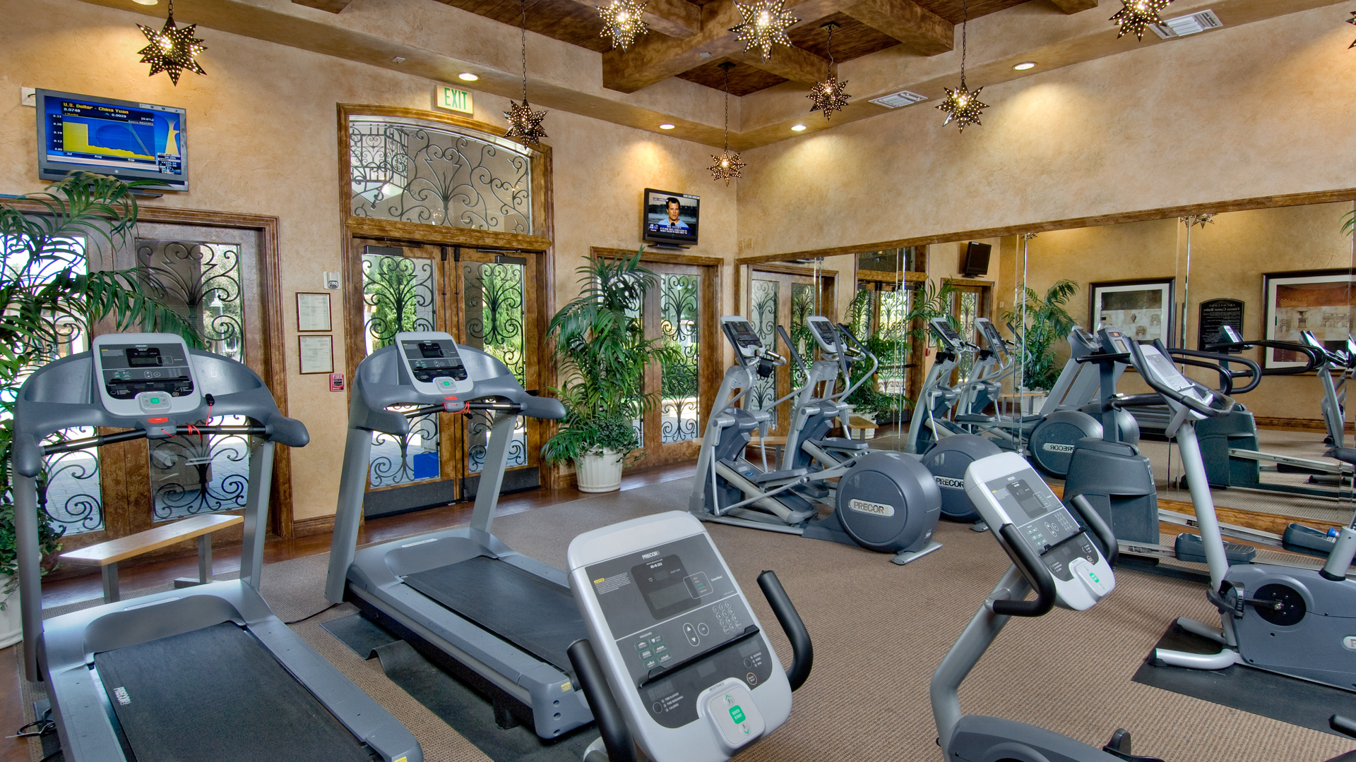 Gym at Estancia at Santa Clara Apartments (2 of 2)