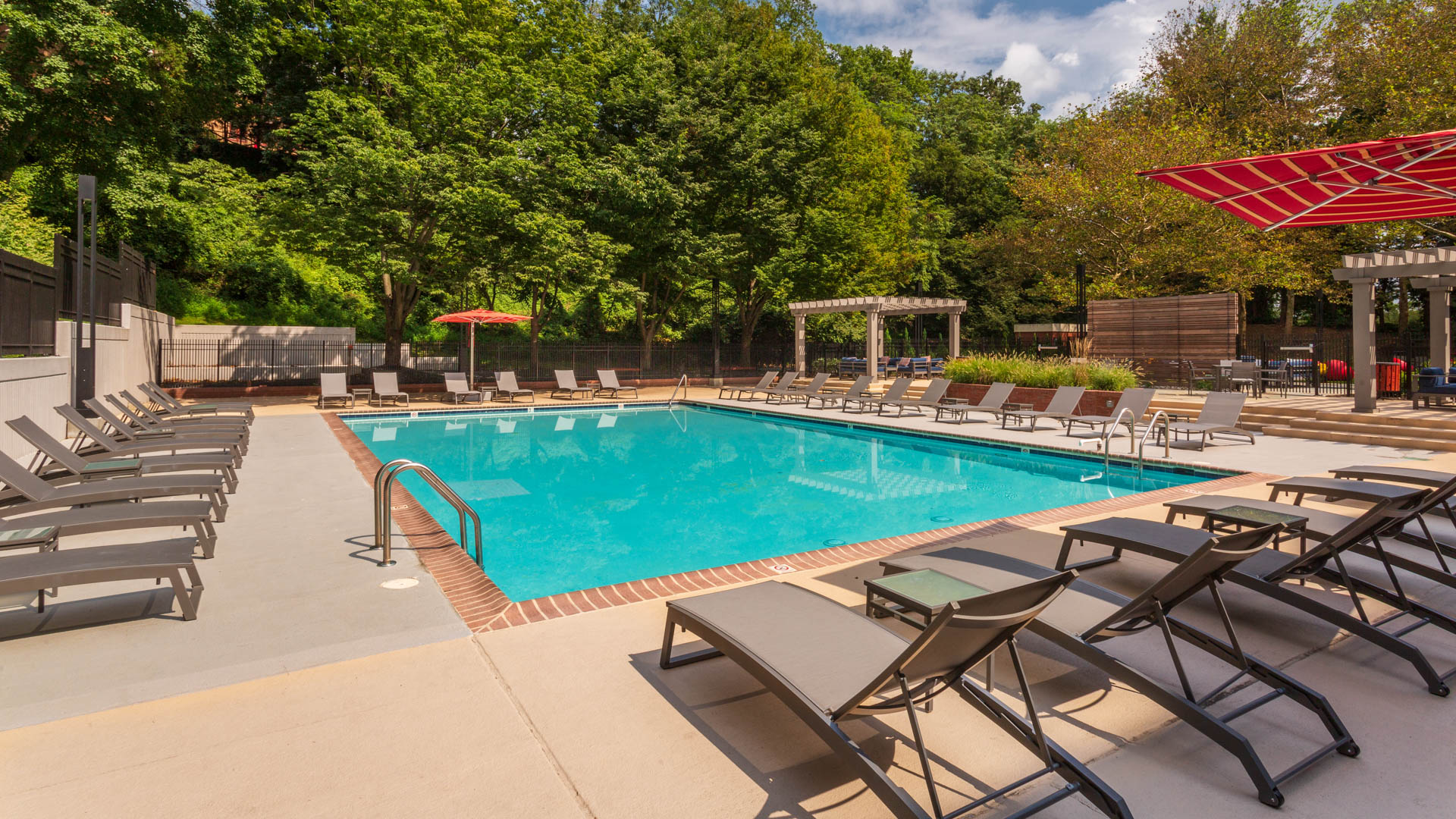 Pool at 2501 Porter Apartments (2 of 2)