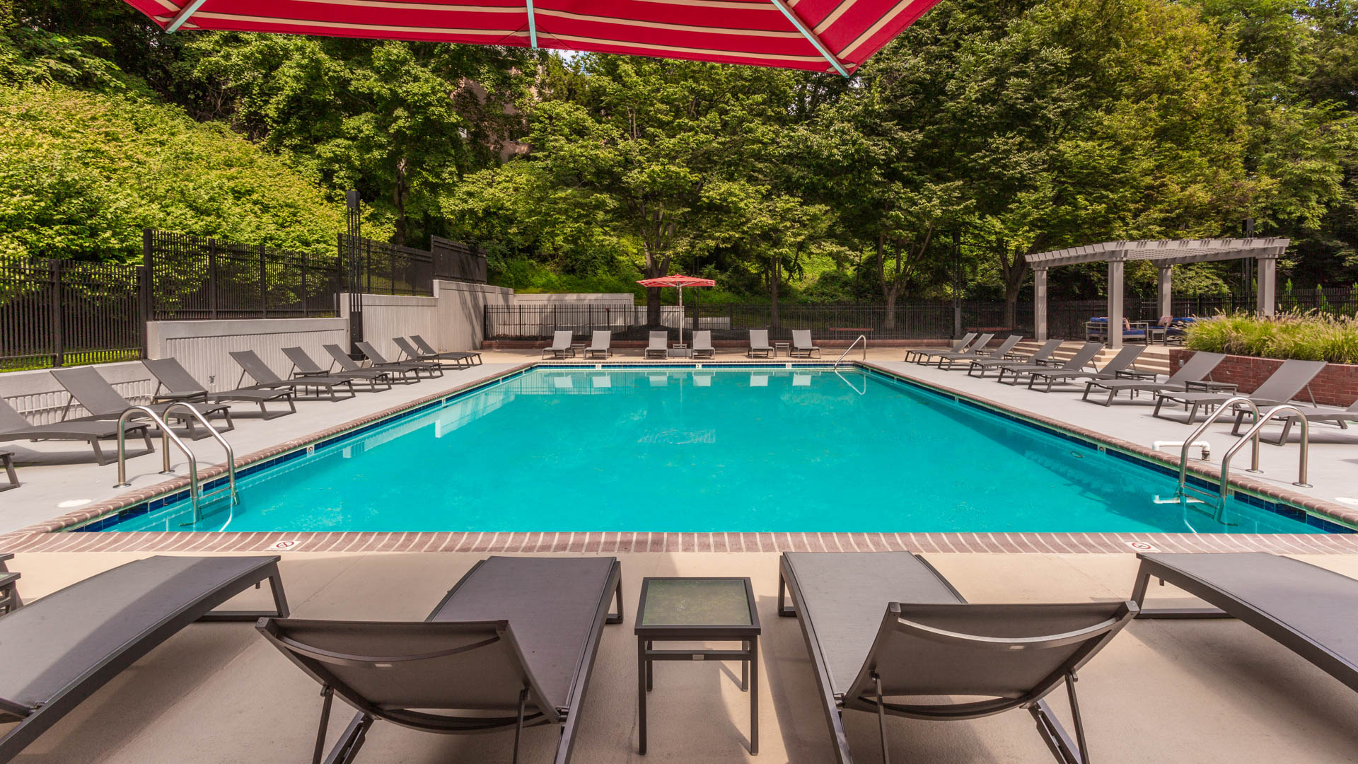 Pool at 2501 Porter Apartments (1 of 2)