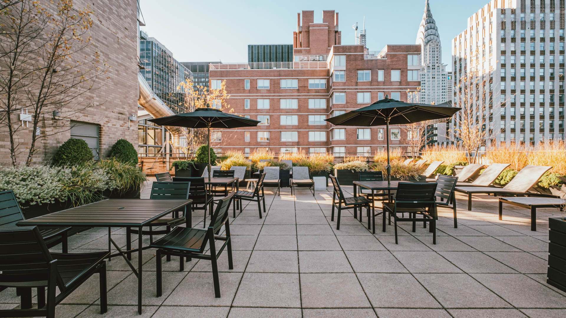 Roof deck at Murray Hill Tower Apartments (3 of 5)