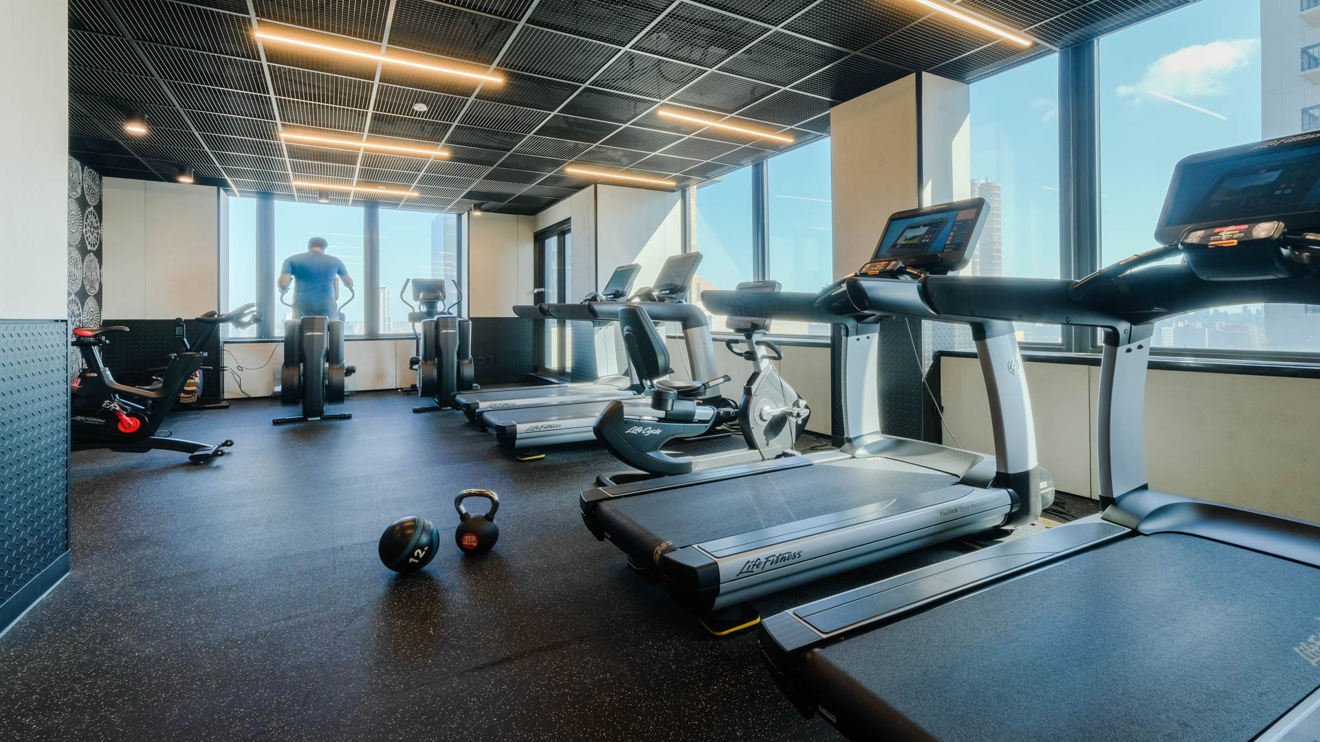 Gym at Murray Hill Tower Apartments (2 of 2)
