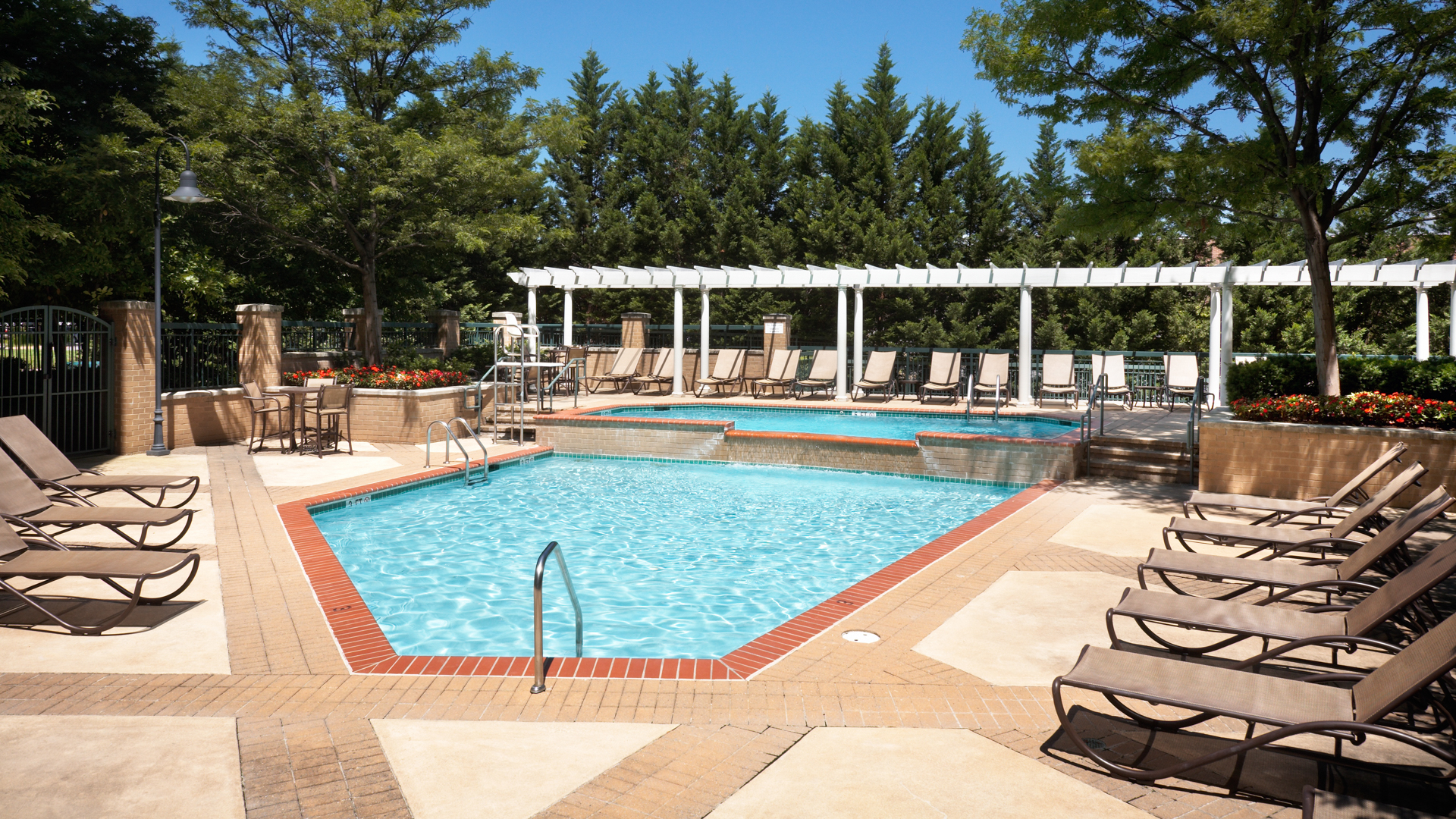 Pool at 2201 Wilson Apartments