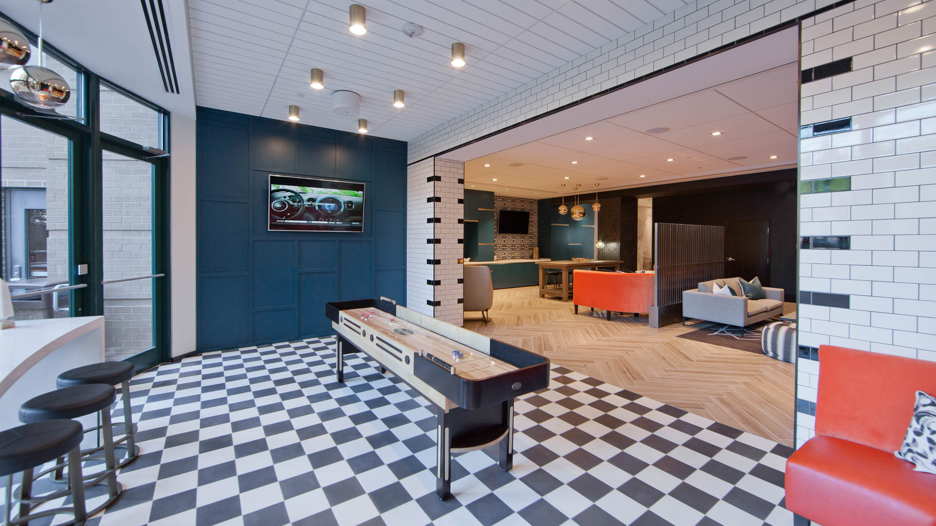 Game room at 2201 Wilson Apartments (1 of 2)