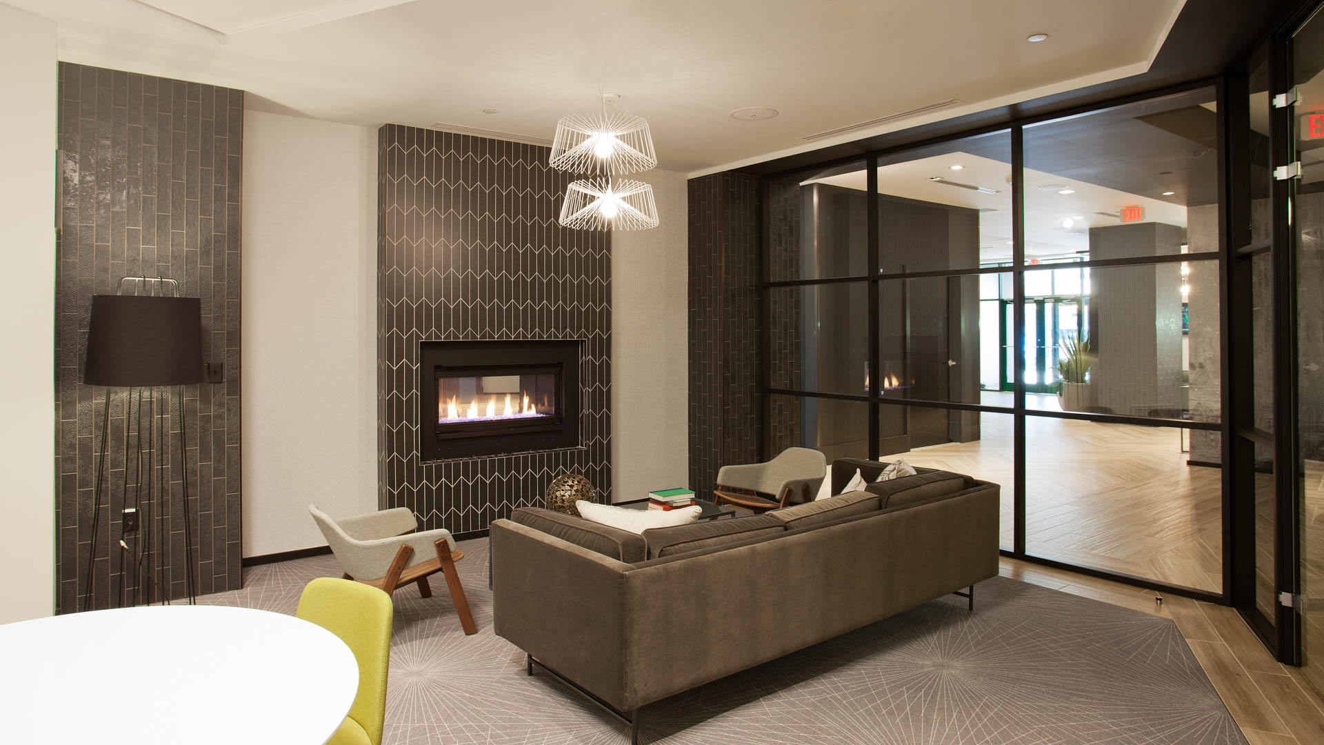 Lounge at 2201 Wilson Apartments (2 of 3)