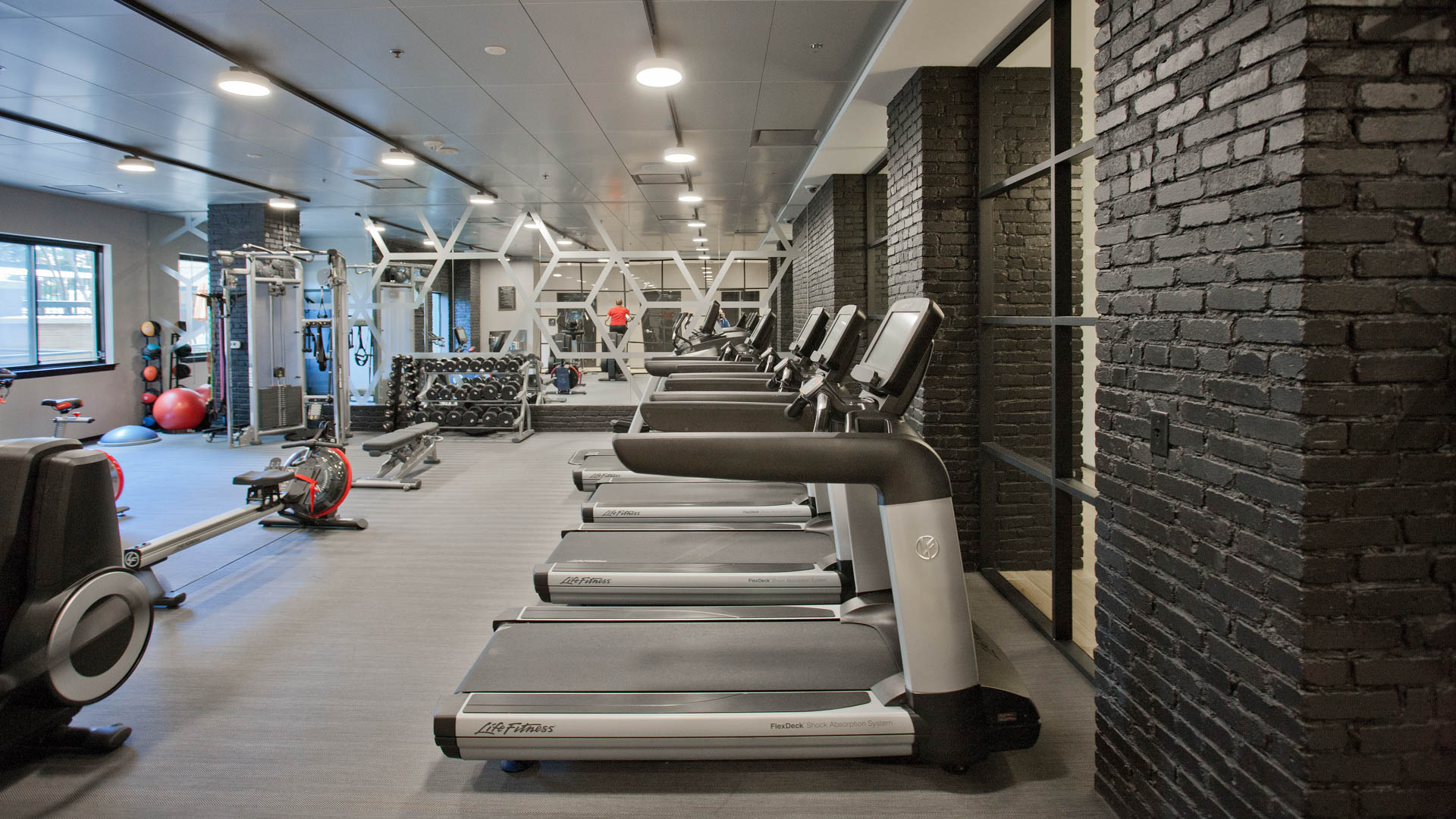 Gym at 2201 Wilson Apartments (1 of 3)