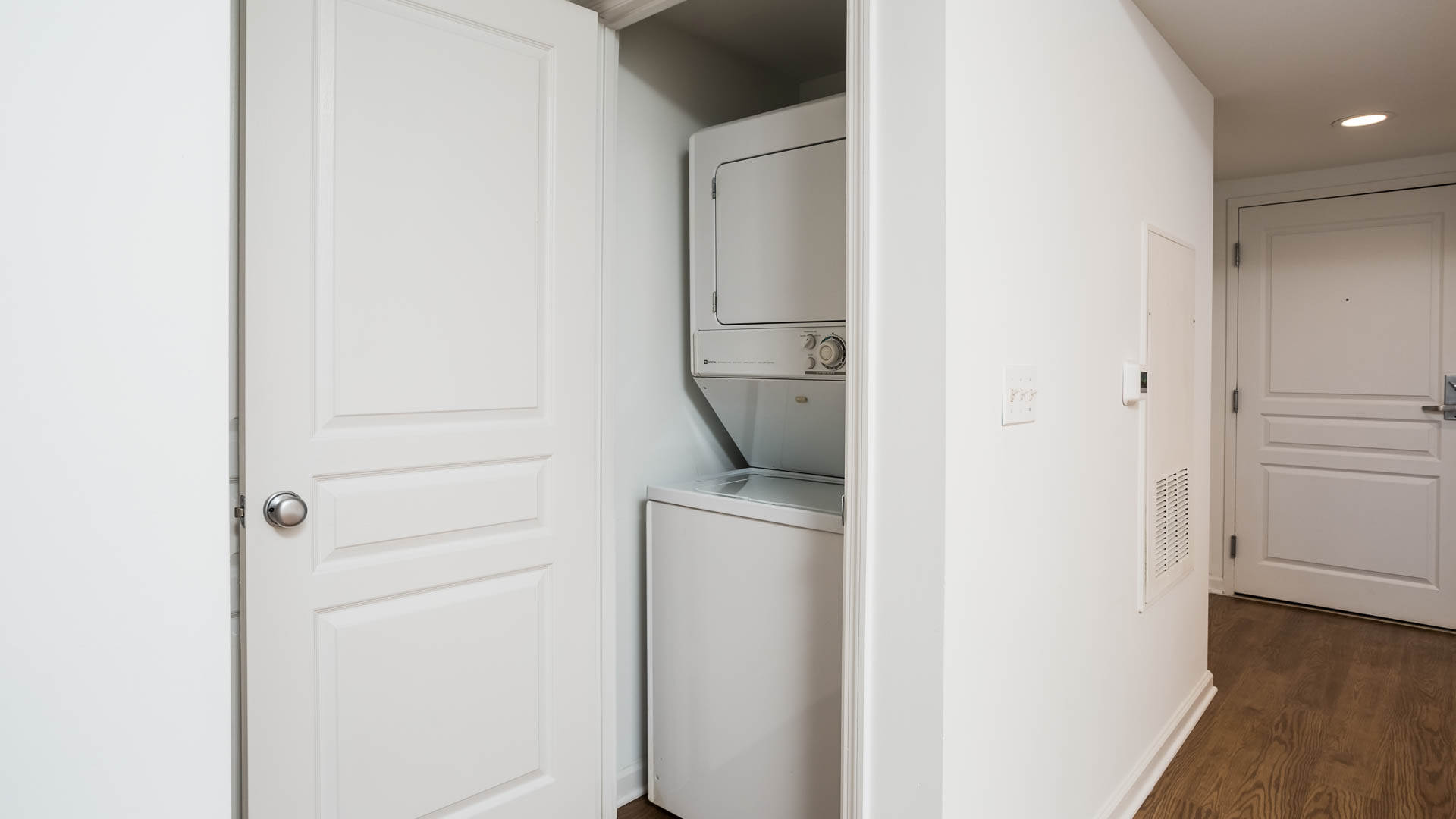 Laundry room at 2201 Wilson Apartments