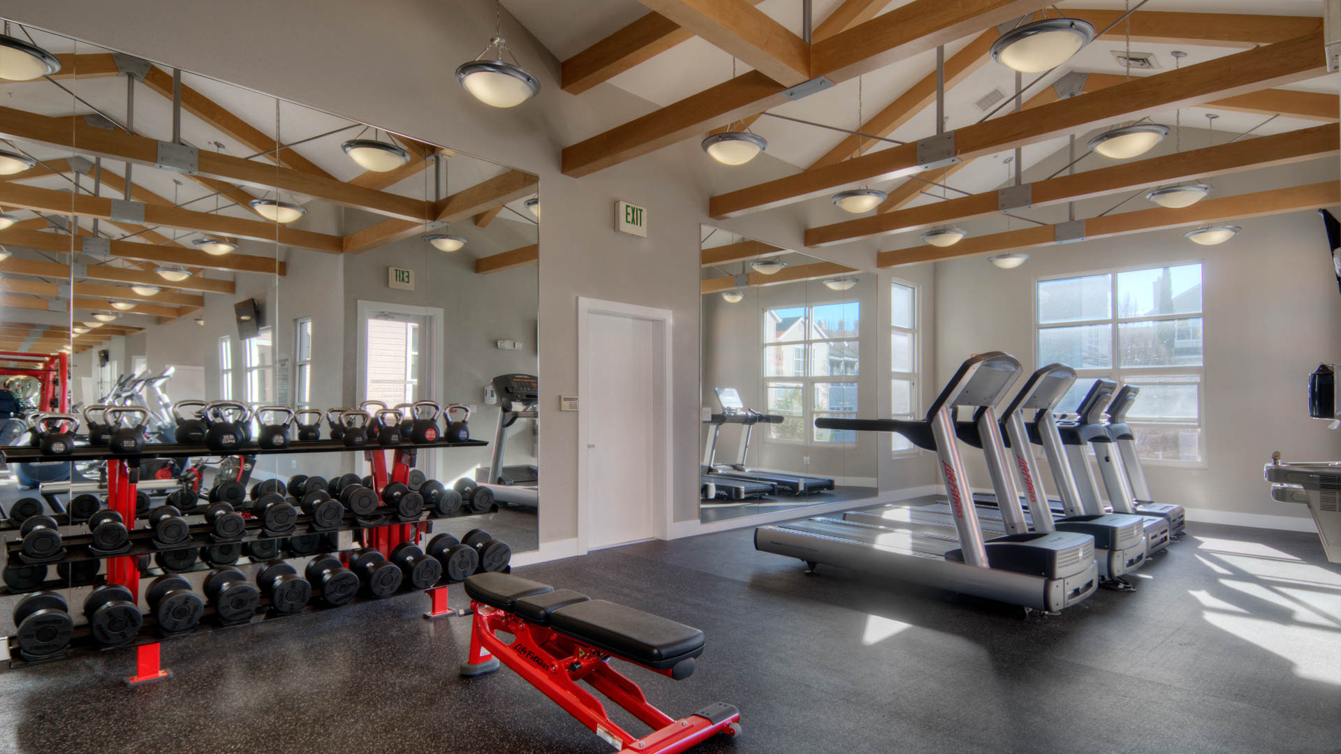 Gym at City Gate at Cupertino Apartments (1 of 2)
