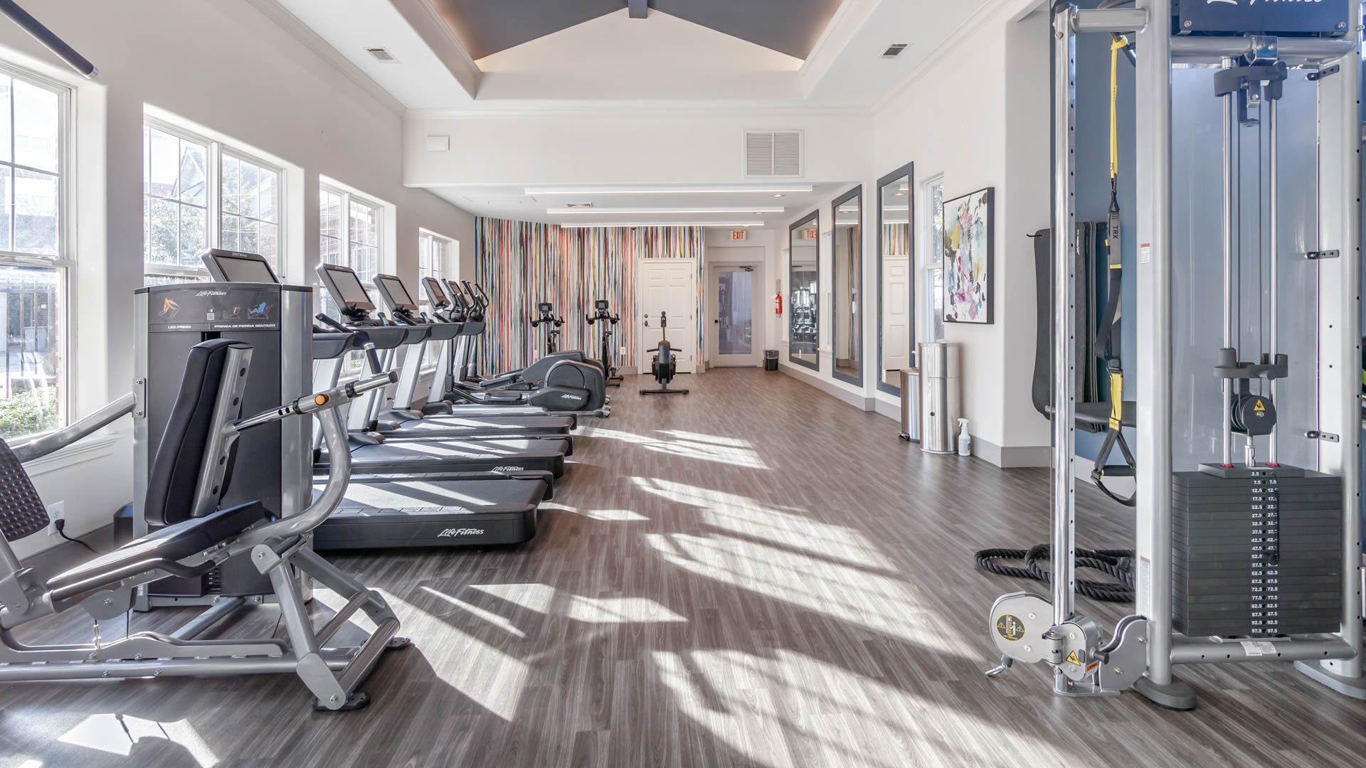 Gym at Fairchase Apartments (2 of 2)