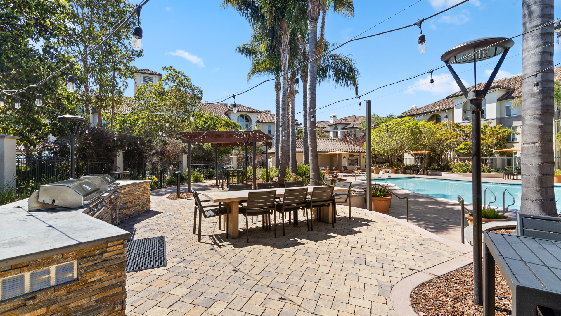 Grill area at Park Place at San Mateo Apartments (2 of 2)