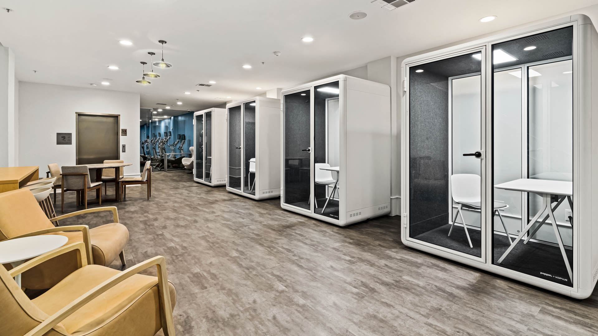 Work space at Park Place at San Mateo Apartments (2 of 3)