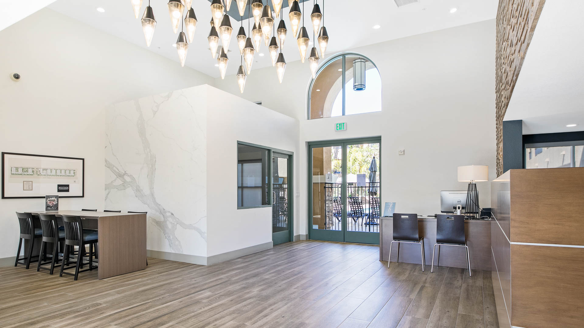 Lobby at Westside Apartments (1 of 2)