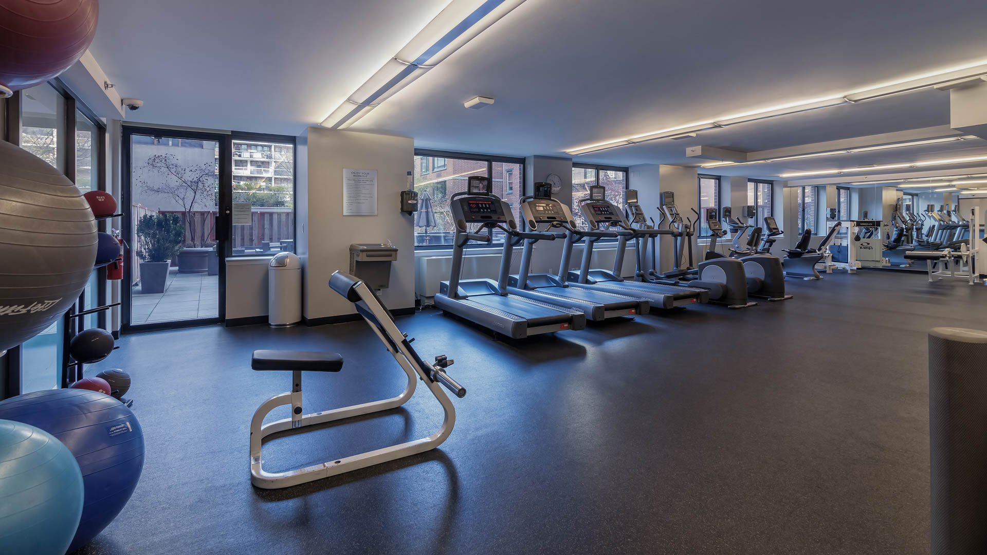 Gym at West 54th Apartments (1 of 2)