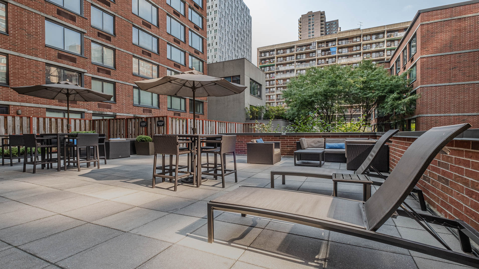Grill area at West 54th Apartments (2 of 5)