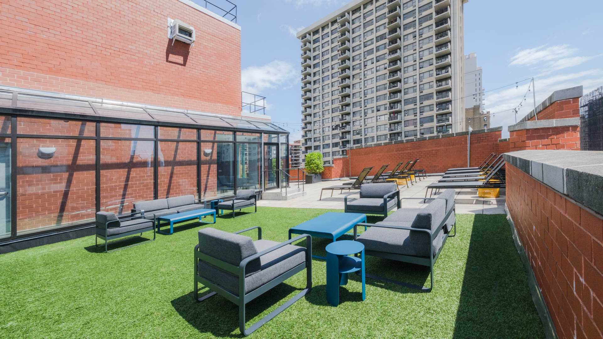 Roof deck at West 96th Apartments (2 of 3)
