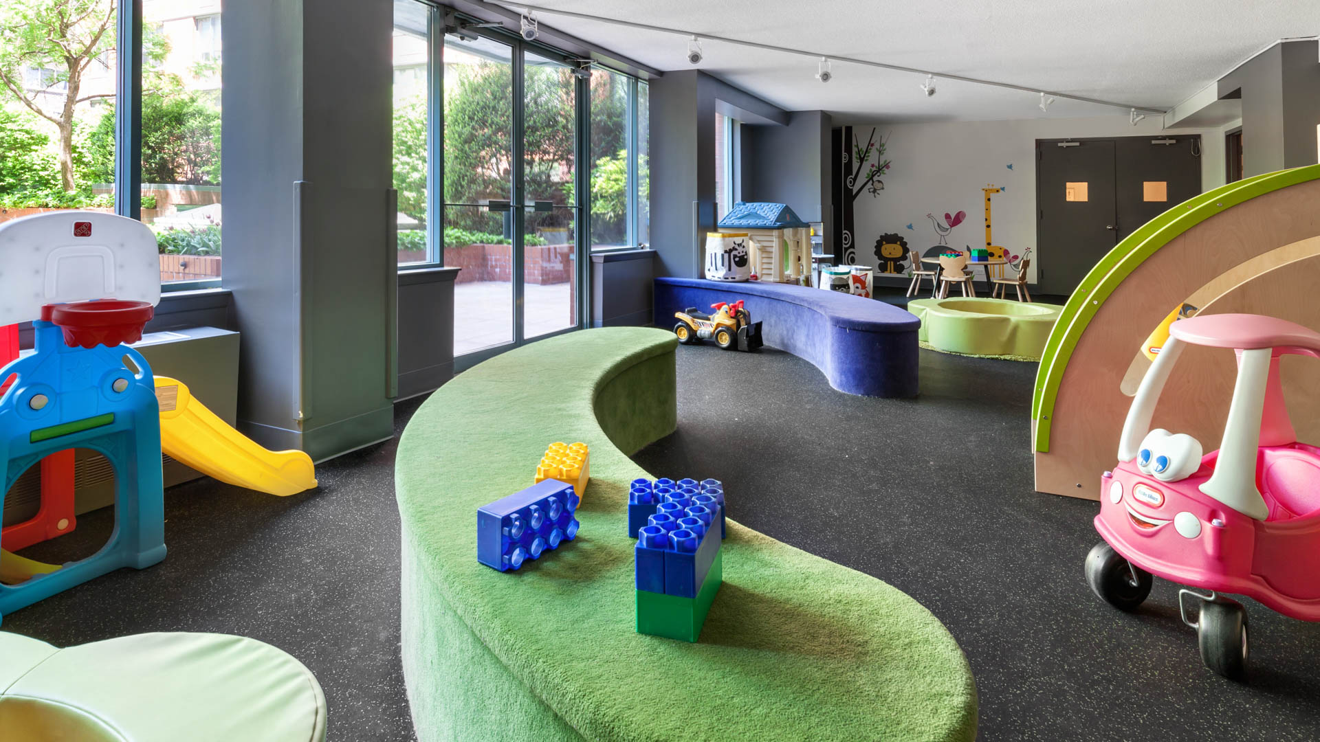 Playroom at West 96th Apartments