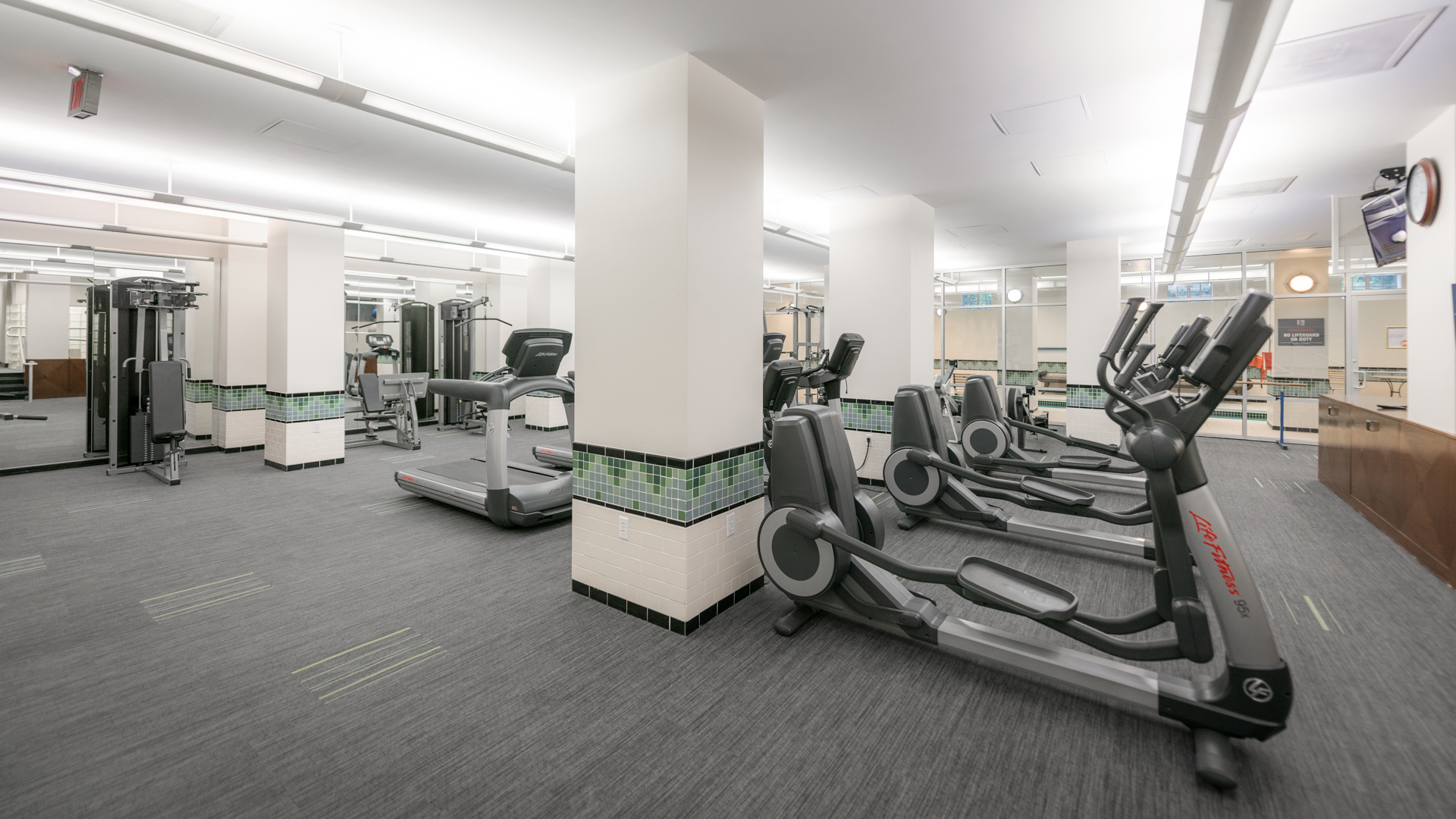 Gym at Alban Towers Apartments (2 of 3)