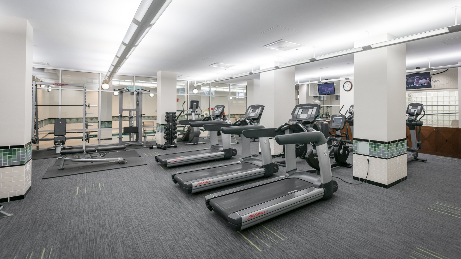Gym at Alban Towers Apartments (1 of 3)