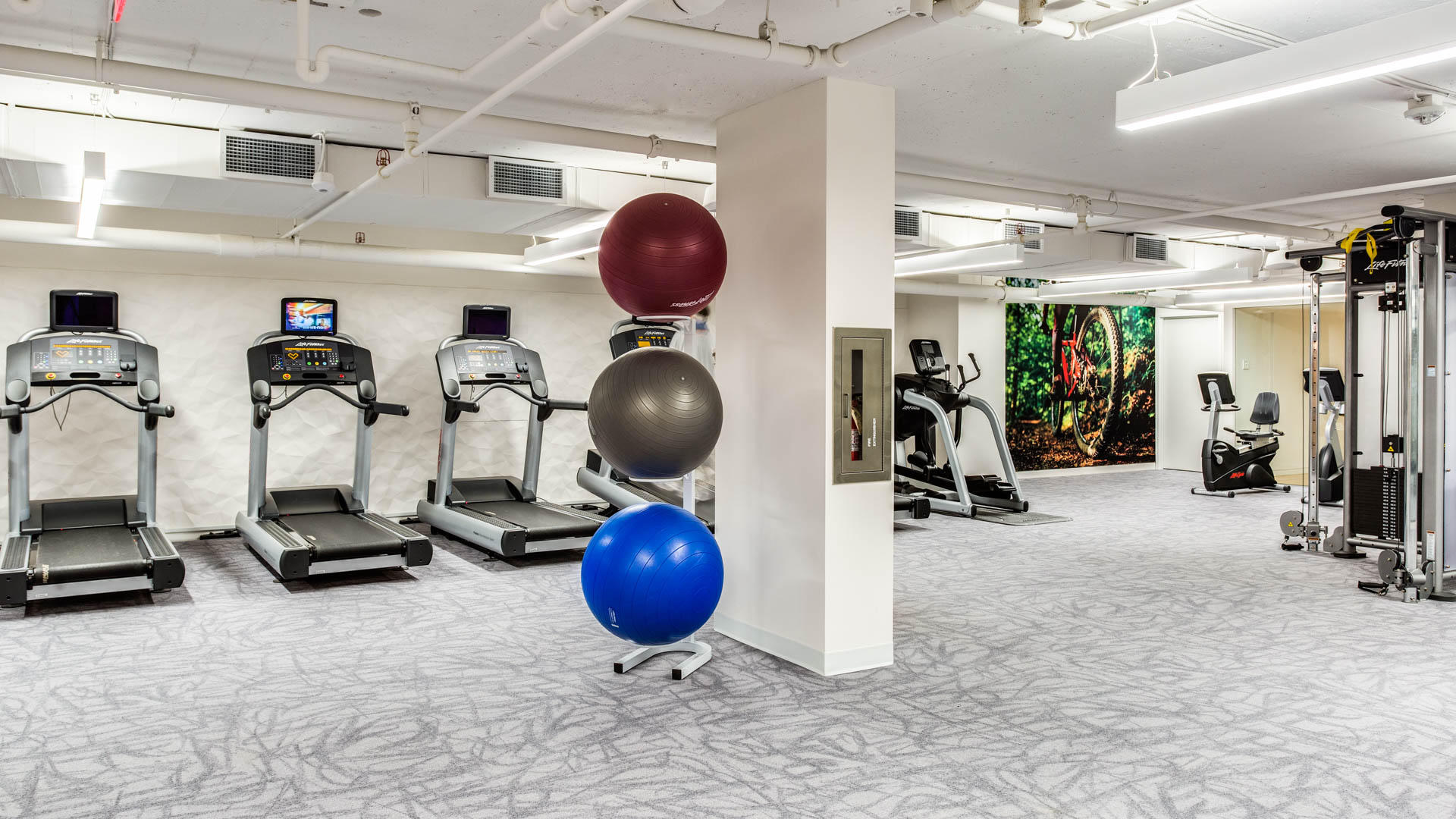Gym at 3003 Van Ness Apartments (2 of 2)