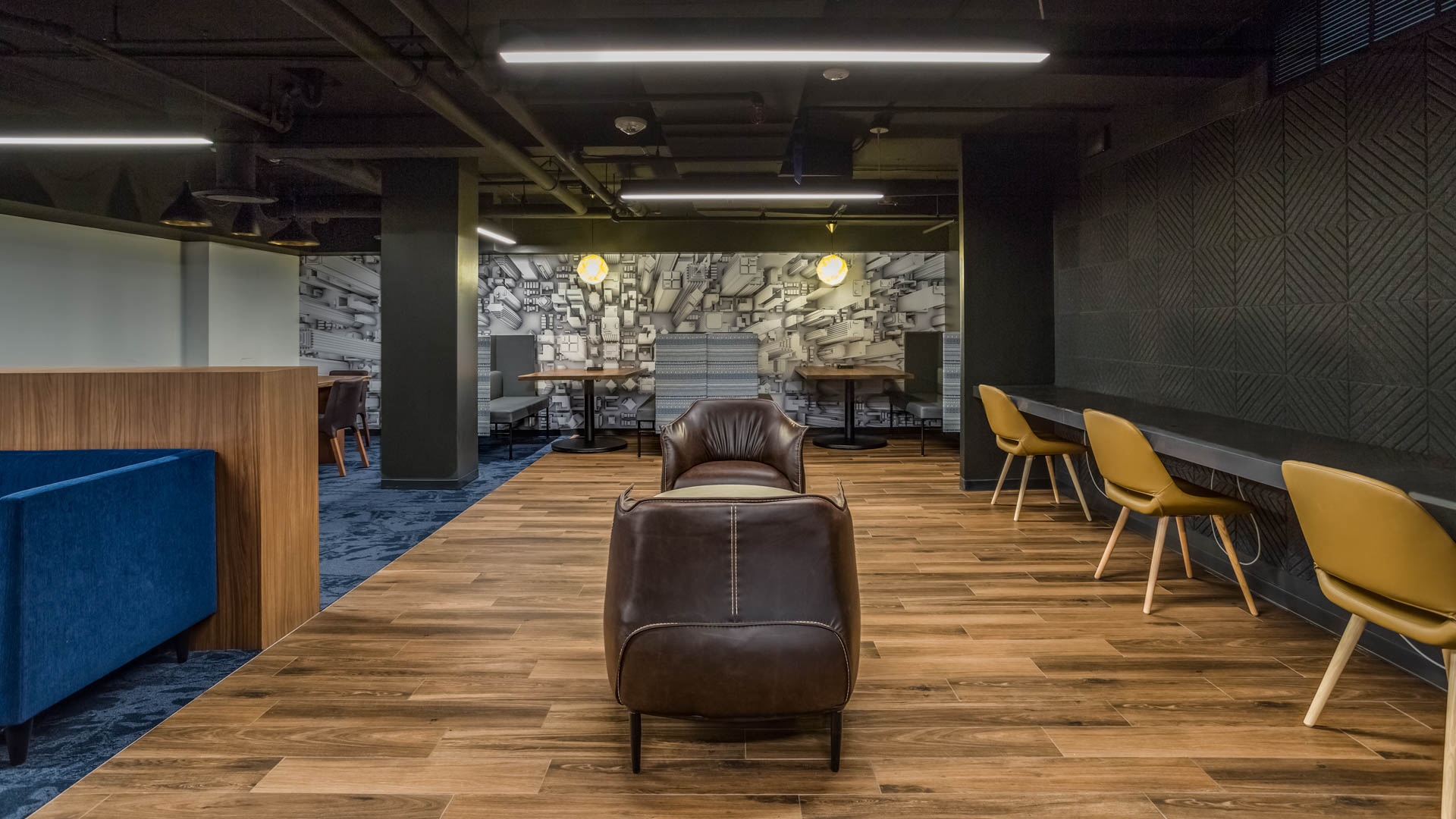 Business center at 3003 Van Ness Apartments