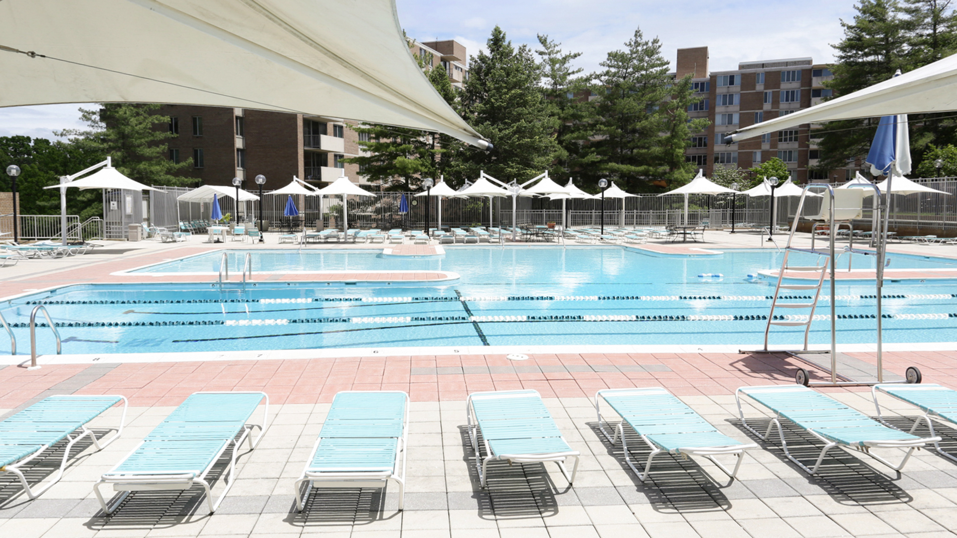 Pool at 3003 Van Ness Apartments