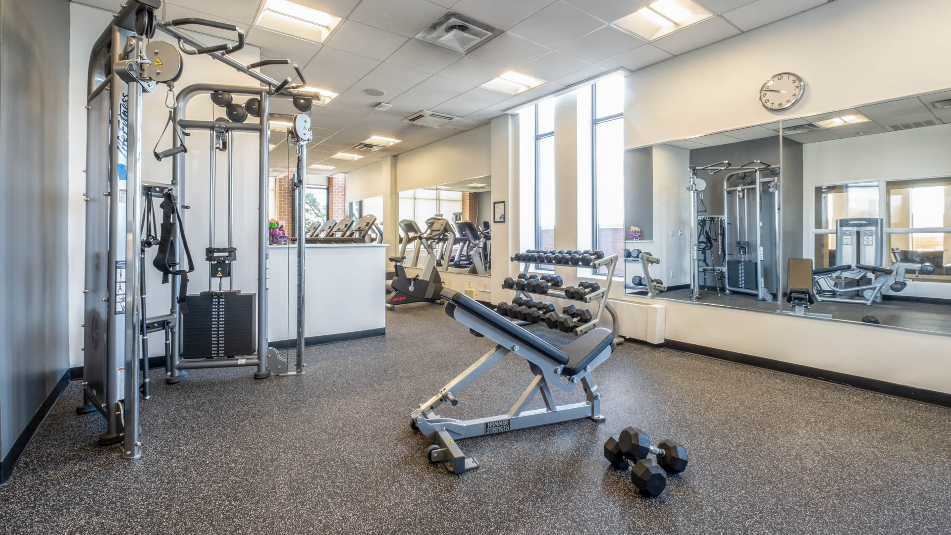 Gym at The Westmont Apartments (1 of 2)