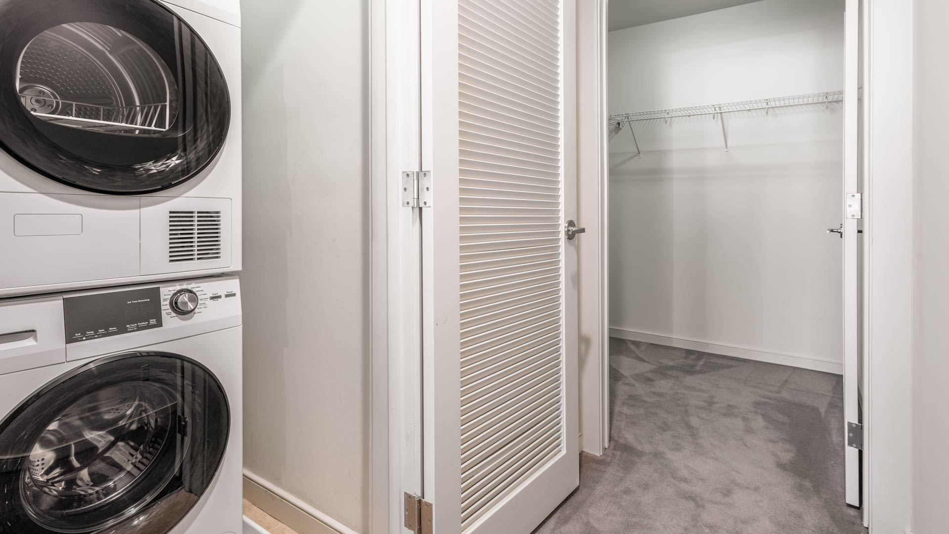 Laundry room at Avenir Apartments