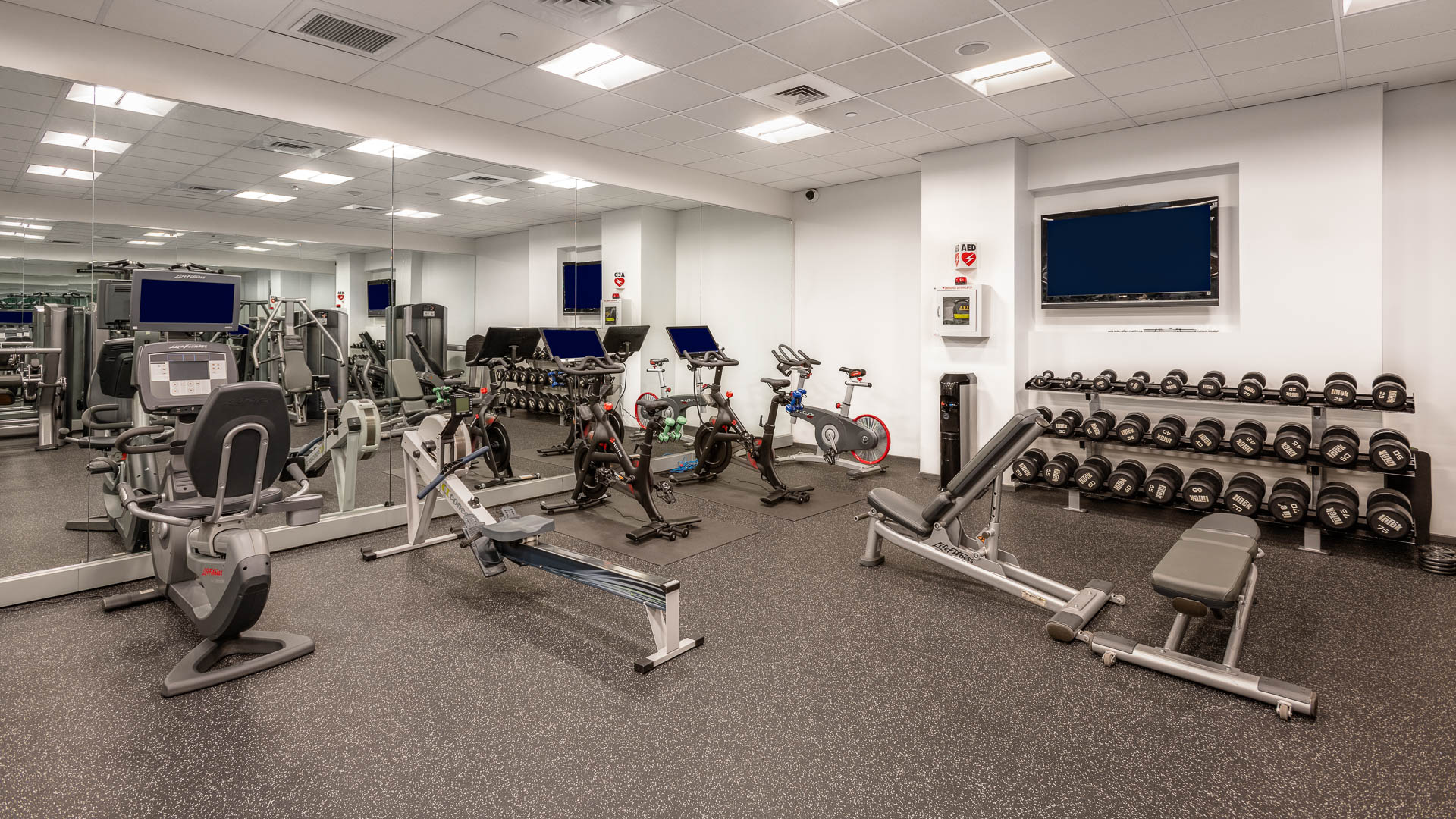 Gym at Avenir Apartments (2 of 3)