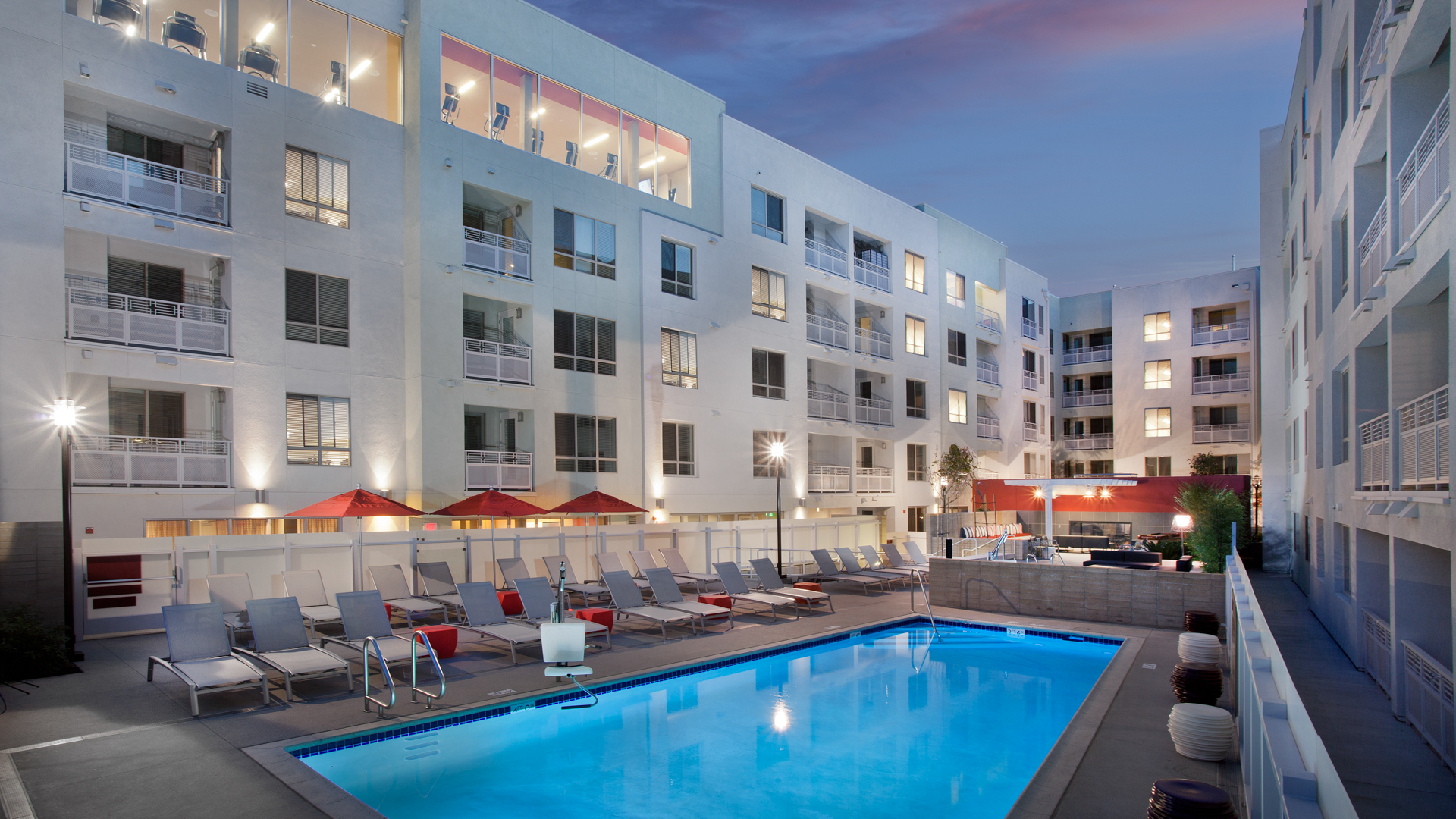 Pool at Jia Apartments (3 of 4)