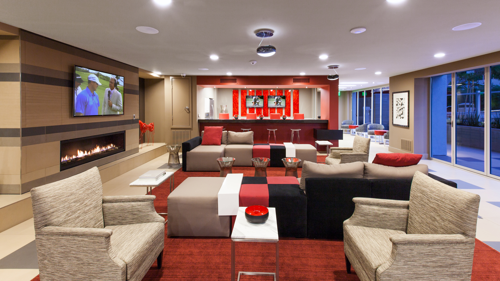 Lounge at Jia Apartments (2 of 3)
