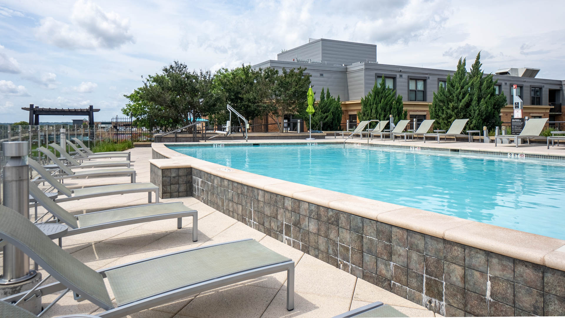 Pool at 1111 Belle Pre Apartments (4 of 5)