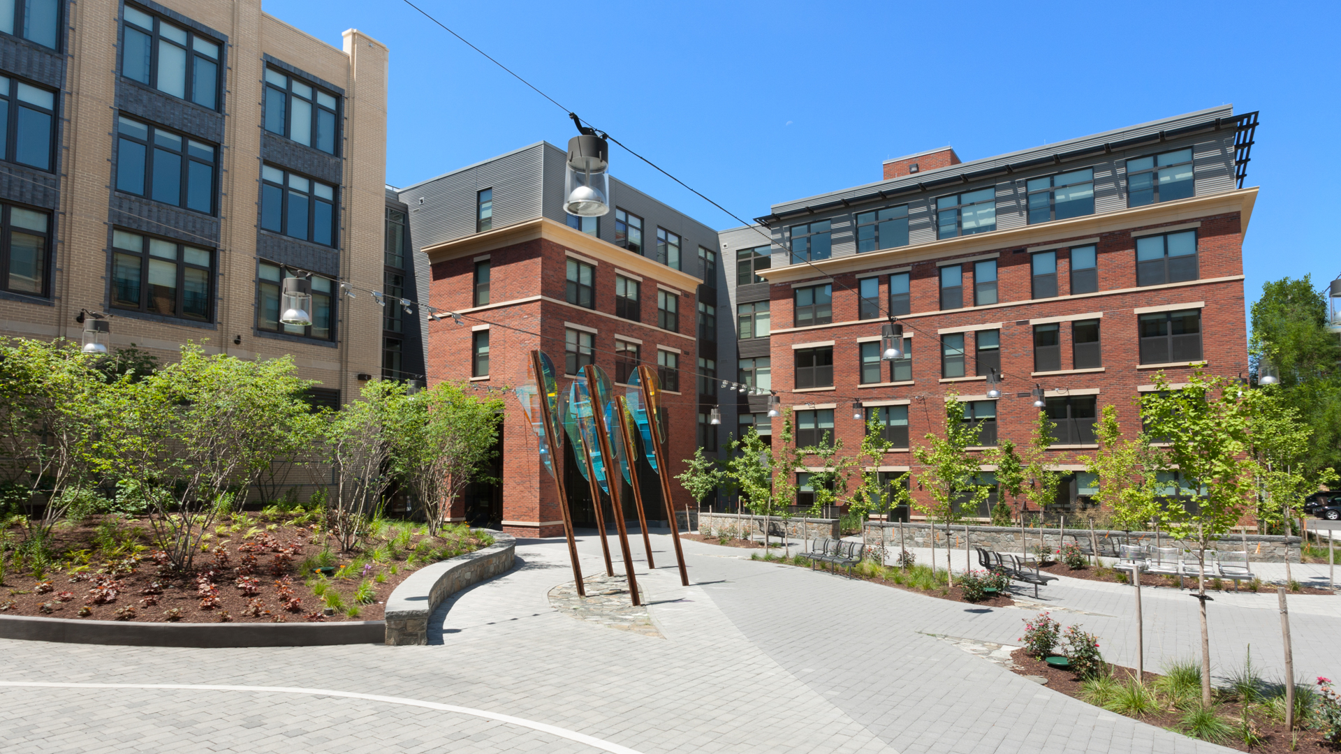Courtyard at 1111 Belle Pre Apartments (3 of 3)