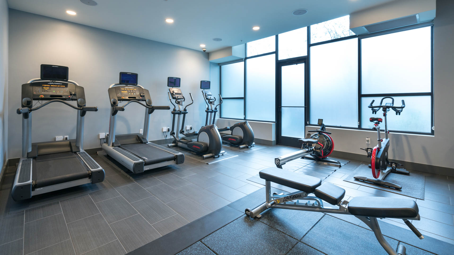 Gym at Three20 Apartments (1 of 2)
