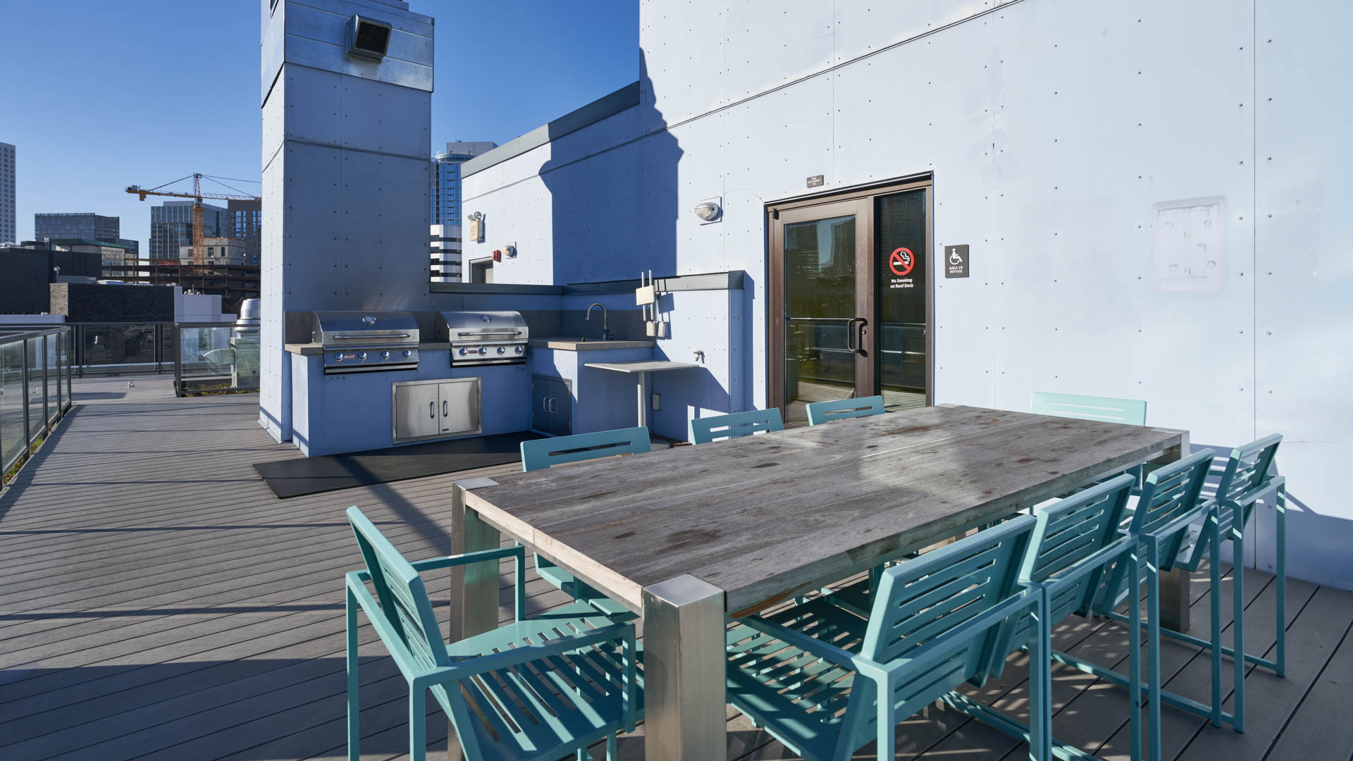 Roof deck at Three20 Apartments (1 of 8)