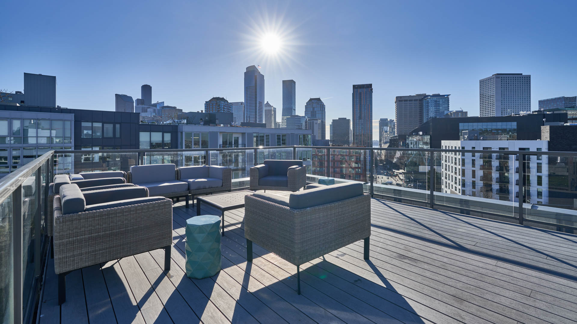 Roof deck at Three20 Apartments (5 of 8)